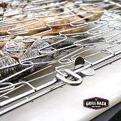 Сетка для жарки рыбы и овощей, нерж. Grillbaza  bz0025  12
