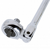 Трещотка 3/8", 250 мм, 32 зубца, дисковый механизм, шарнирная  King Tony  3734-10F 4