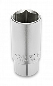 HOEGERT Головка свечная шестигранная 1/2", 21 мм, CrV50BV32   HT1A785