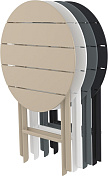 Стол пластиковый складной Helen Folding Table Ø60 4