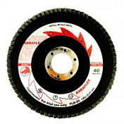 Круг лепестковый торцевой 125х22 FLD-20 P80 Abraflex  УТ0007689