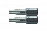 HOEGERT Биты TORX 20, 25 мм, сталь S2, 2 шт.