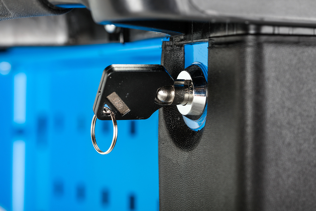 Тележка инструментальная 6 ящиков, усиленный пластиковый верх