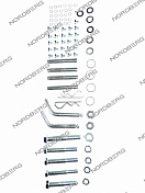 NORDBERG ЗАПЧАСТЬ БОЛТЫ набор для крана N3720   ЦБ-00007800
