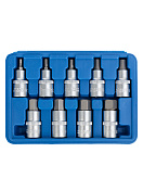 Набор головок 1/2″ со вставкой шестигранной, длина 55 мм, 9 пр. VERTUL  VR50193 1