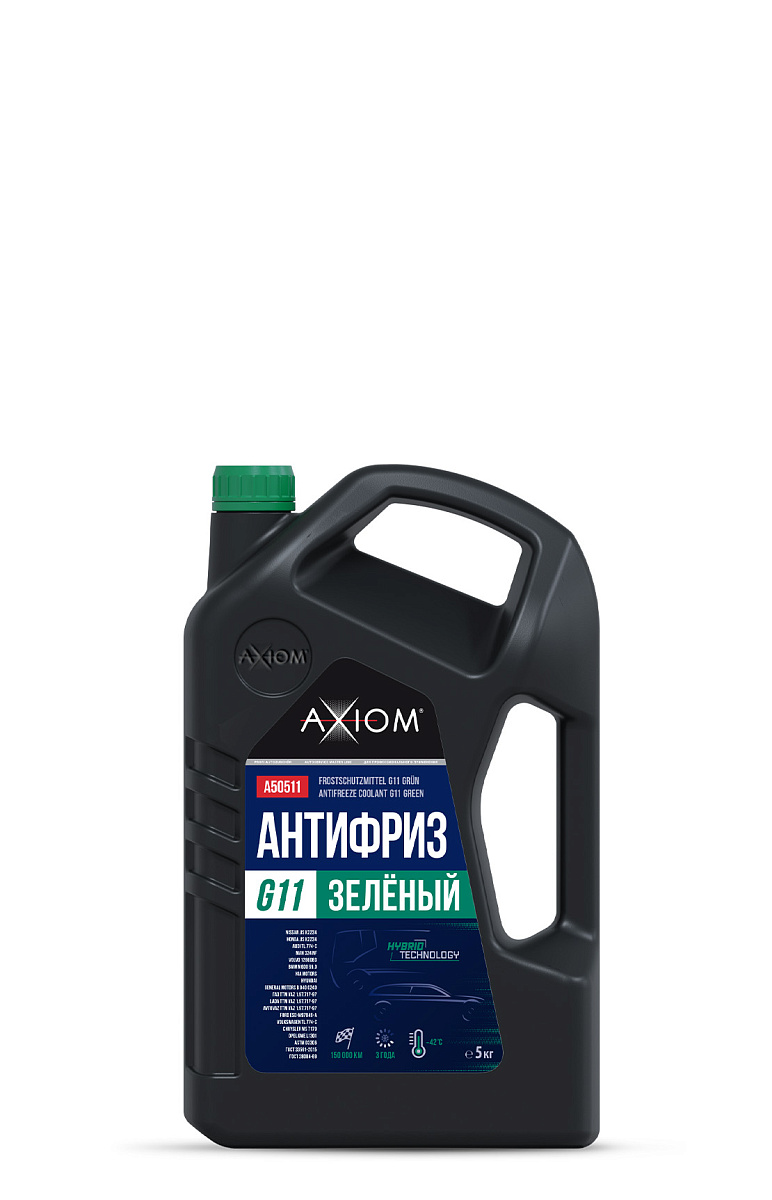 Антифриз G11 зеленый 5л