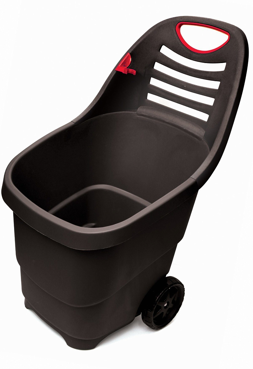 Тележка садовая Garden Trolley 65л, черн.+красн.