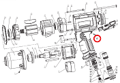 Эластичный штифт 2*8 № 47 к гайковерту HL-RP9510 HELAS  HL-RP9510-47