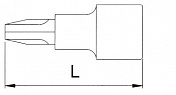 Головка торцевая с вставкой PH (крест) Licota   3