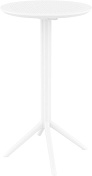 Стол пластиковый барный складной Sky Folding Bar Table 60 Siesta Contract   