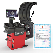 Станок балансировочный STELLAR  Sivik  СБМП-60/3D Pro (УЗ, ТЛУ) 2